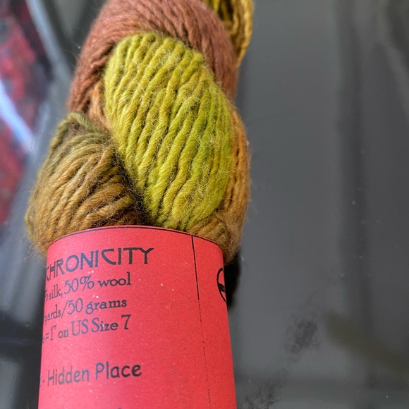 Silk/Wool Yarn, “Synchronicity” by Alchemy: Yarns of Transformation - Picture 9 of 13